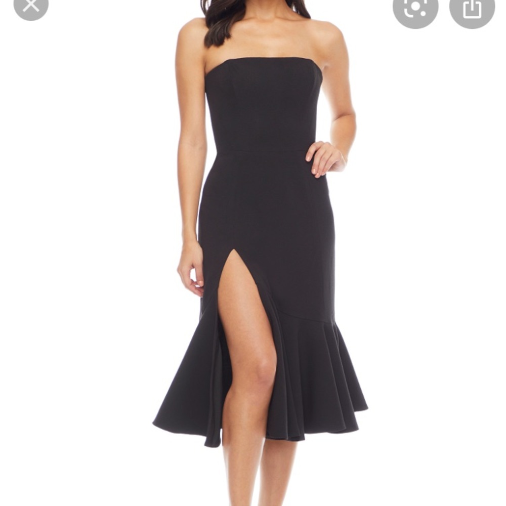 NWT Dress The Population Strapless Madison Dress
